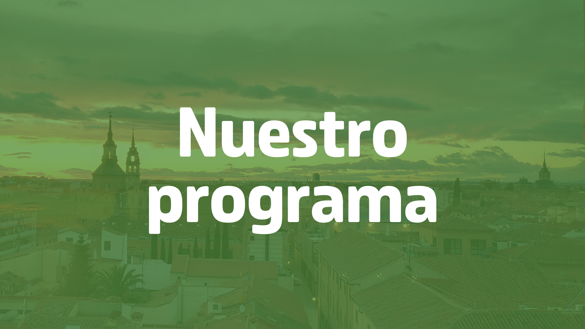 Programa de Izquierda Unida para Alcalá de Henares